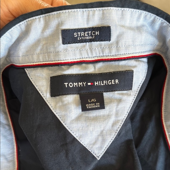 Tommy Hilfiger Dark Blue Long Sleeve Shirt - Picture 6 of 6